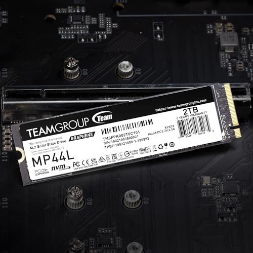 TEAMGROUP 500GB TM8FPK500G0C101 NVMe PCIe Gen 4x4 M.2 2280 SSD