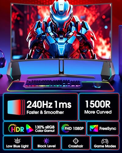 SANSUI 27 Inch 1920x1080 240Hz LED Monitor