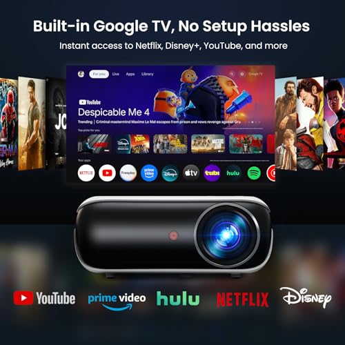 HAPPRUN 510G 1080p 60Hz LCD Smart Projector