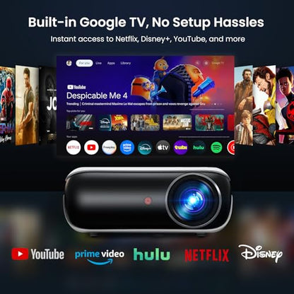 HAPPRUN 510G 1080p 60Hz LCD Smart Projector