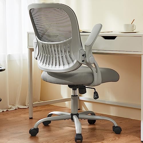 Sweetcrispy 1.0 Count HO-781B-GY Ergonomic Mid-Back Mesh Office Chair
