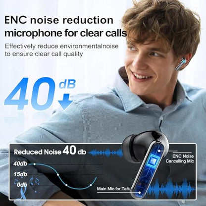 Csasan J90 Pro In-Ear Translation Earbuds Wireless Bluetooth 5.3