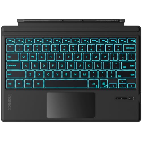 Inateck Black KB02027-BK-US Keyboard Bluetooth Scissor-Switch QWERTY