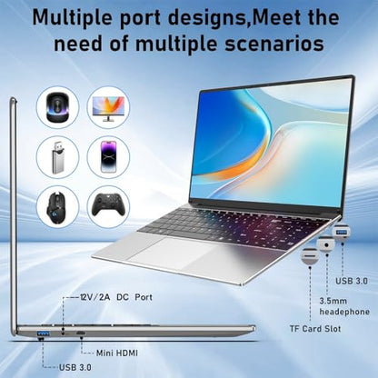 NIAKUN 15.6 Inch Intel Pentium 4425Y 1920 x 1080 Laptop LCD