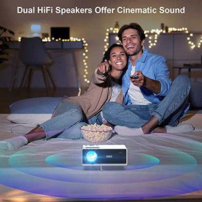 FUDONI 300'' P3 1080P 400 ANSI LCD Projector
