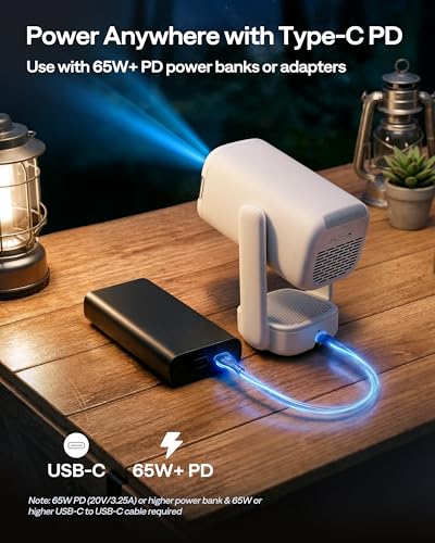 Aurzen D1 air D002P 1920 x 1080 300 Lumen LCD Portable Projector