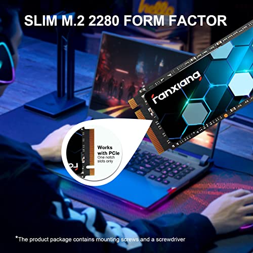 Fanxiang 256GB S500 Pro NVMe SSD M.2 PCIe Gen3x4 2280 Internal Solid State Drive - 3000MB/s