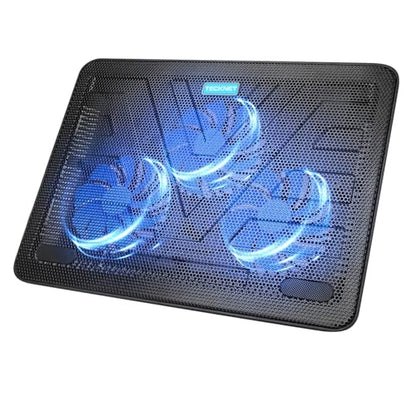 TECKNET 15" Laptop Cooling Pad FBA_841294 1200 RPM USB Powered Black