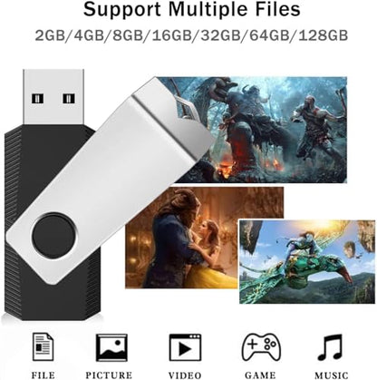 Wooolken 4GB USB 2.0 Flash Drive Pack Udisk-2.0 Storage