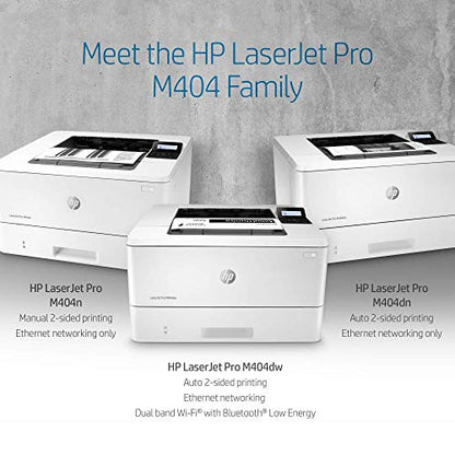 HP M404dn Monochrome Laser Printer Ethernet 600 x 600 dpi 40 ppm Laser Printer