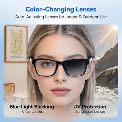 KWENRUN Smart Glasses AI Model B0G4BYN714 Bluetooth - No GPS - Lithium Polymer Battery