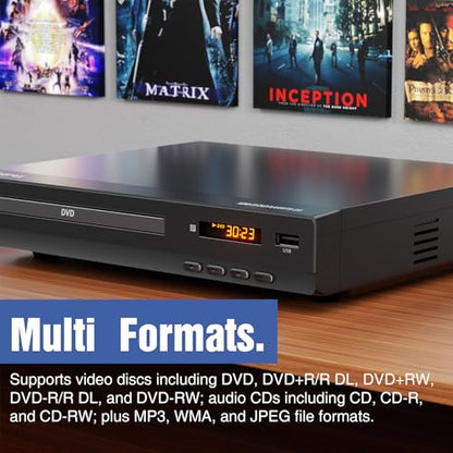Nodrax FlexaPlay FPX-350 1080p Region Free DVD Player HDMI USB