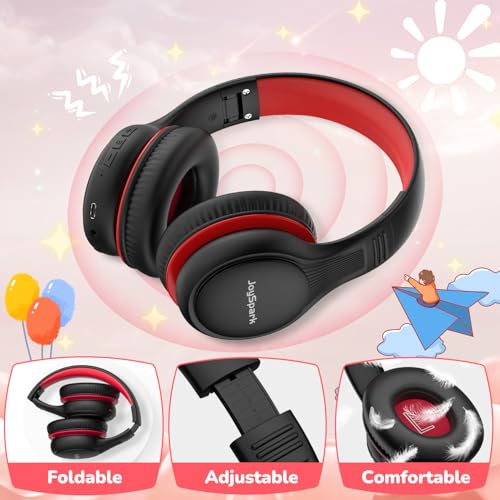 JoySpark Kids Bluetooth Headphones B08 Wireless, Bluetooth 5.4, Over-Ear, 60 Hour Battery Life