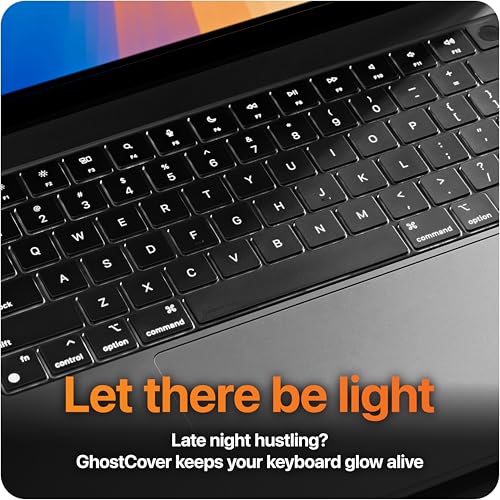 UPPERCASE 0.12mm MacBook Keyboard Cover TPU Clear Protector