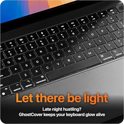 UPPERCASE 0.12mm MacBook Keyboard Cover TPU Clear Protector
