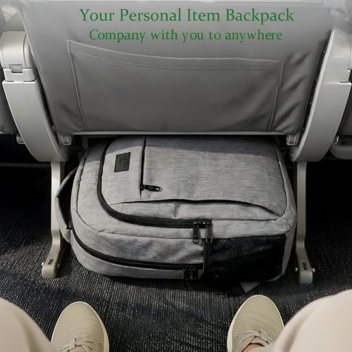 MATEIN 15.6 inch Lsg1004gryb1 Travel Laptop Backpack Water Resistant Grey