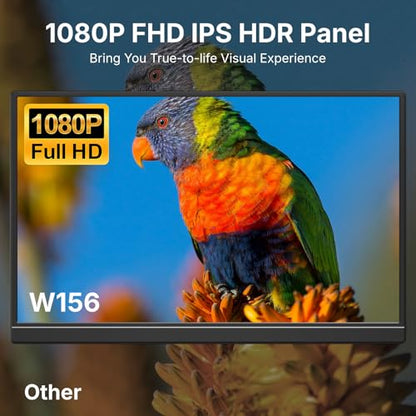 WGK 15.6 Inch W156F1 FHD 1080p 60Hz IPS Monitor