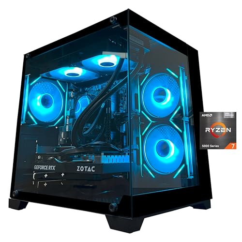 YAWYORE Computer Tower MX570 R7 5700X 1920x1080 650W Desktop