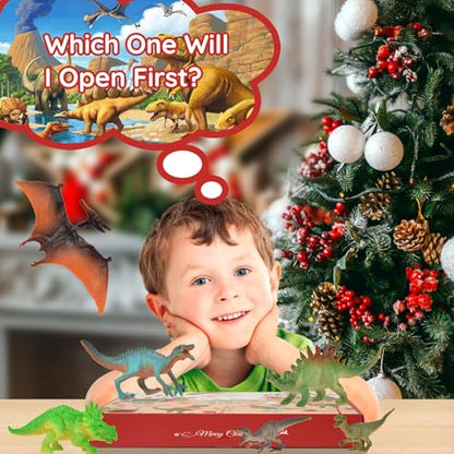 Walipuil Advent Calendar 2025 24 Dinosaur Toy Figures