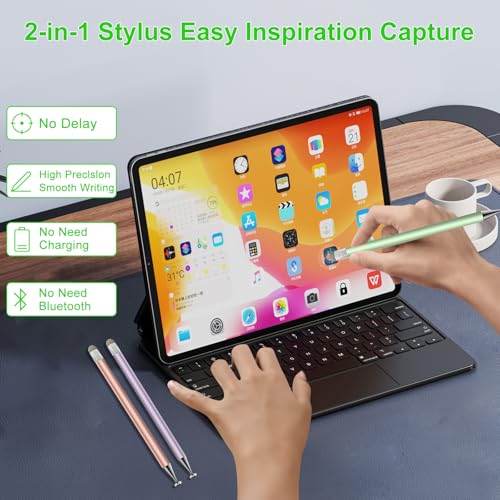 Zhao Cai Jin Bao 3 Count K-518 Touch Screen Stylus Green/Purple/Rose Gold