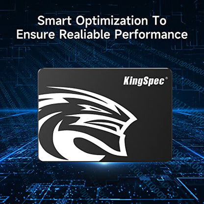 KingSpec 512GB Solid State Drive 2.5" SATA III 540MB/s Read Speed