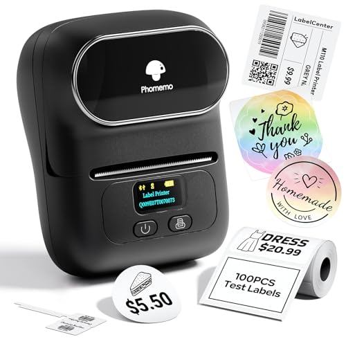 Phomemo 2" M110 203dpi Portable Thermal Label Maker