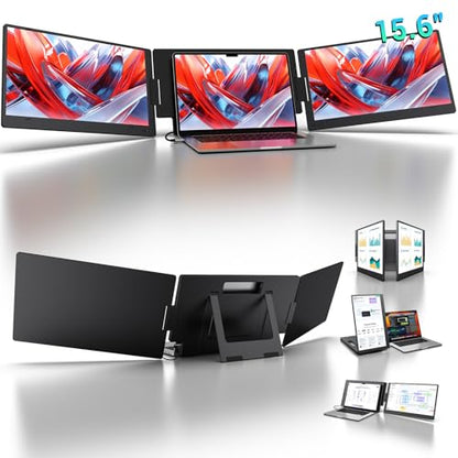 KYY 15.6" X90D FHD 1080p 60Hz LCD Dual Portable Monitor