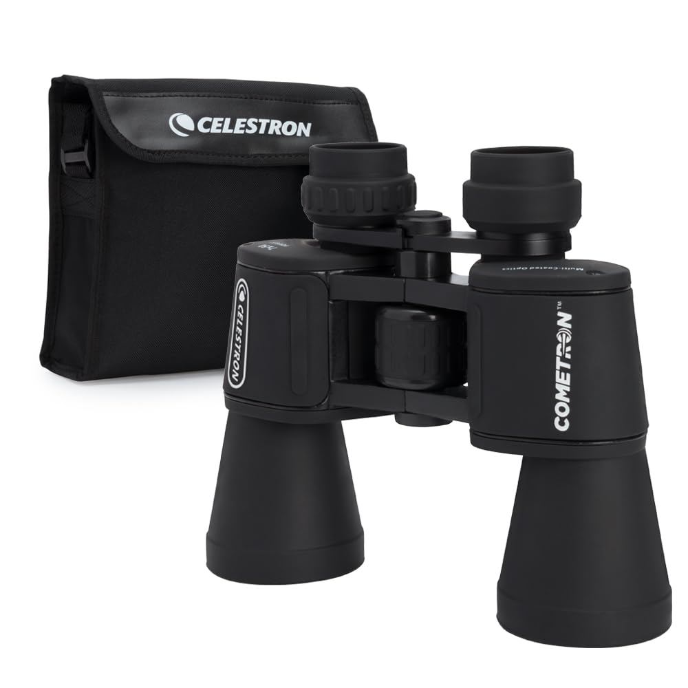 Celestron 50 Millimeter Cometron 71198-CGL 7 x 50 Porro Binoculars Water Resistant