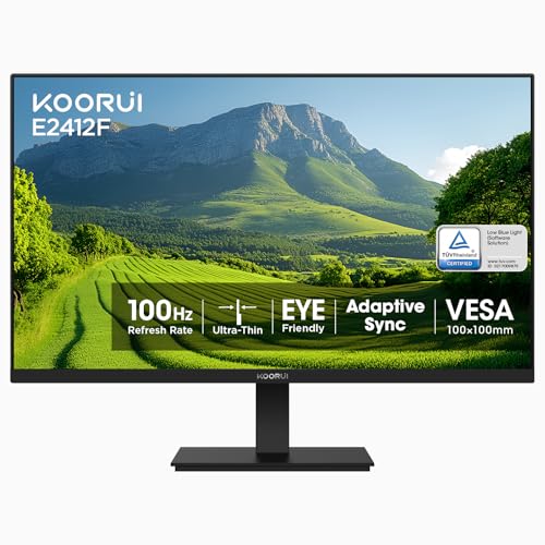 KOORUI 24-inch E2412F Full HD 1920 x 1080 100Hz VA Monitor