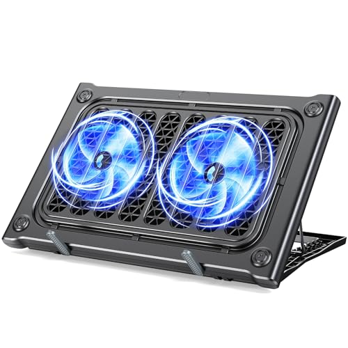 MOKURU 15.35" Laptop Cooling Pad, 2 Fans, Black
