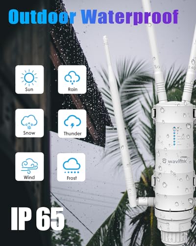 WAVLINK 18.12" WL-WN573HX1 AC1200 Dual-Band Wireless Range Extender