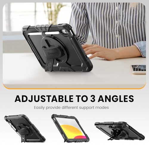 timecity 10.9-Inch iPad Case (Model Y6AU SD iPad 10th BK)