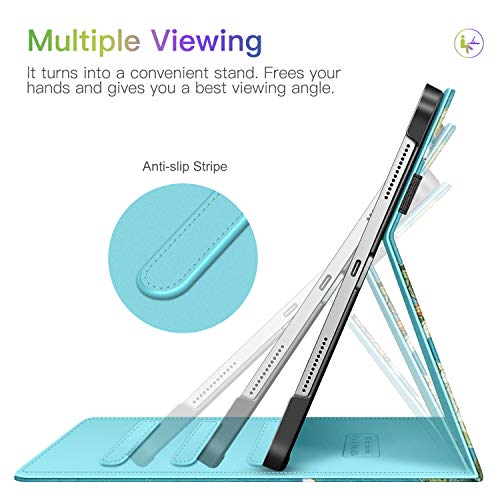 Fintie 11 Inch iPad Air Case EPAN006 Adjustable Stand Multi-Angle Viewing Blossom