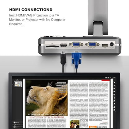 JOYUSING Automatic 8MP 1080p Document Camera with LCD Screen
