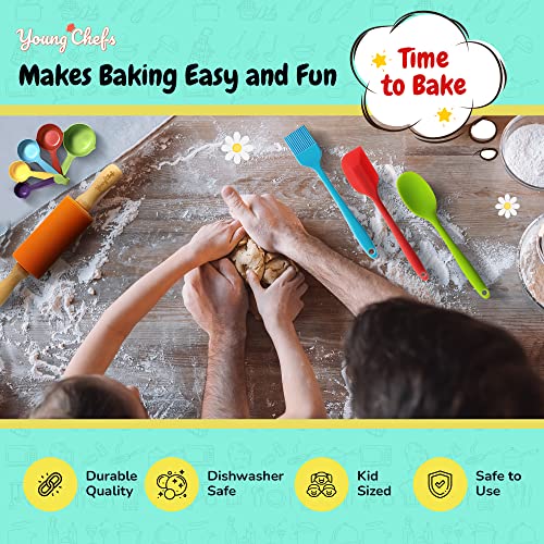 Culinary Couture Child-Size Young Chefs Baking Tool Set 19 Pieces Baking Supplies