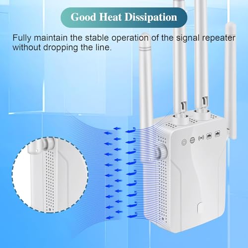 JOYOCHO Wireless WiFi Extender 802.11n Data Transfer Rate 300 Mbps 2.4GHz
