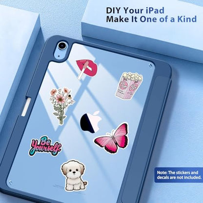 TiMOVO 10.9 Inch Protective Case for iPad (A16) 2025, 10th Generation 2022 - Abyss Blue