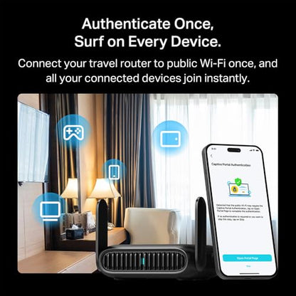 TP-Link AX1500 Portable Wi-Fi 6 Travel Router TL-WR1512X Dual-Band 1500Mbps