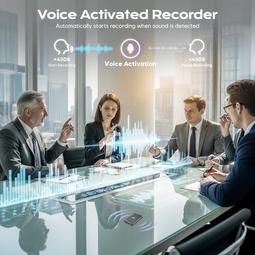 Lymorvex 64GB Voice Recorder REC-1118-01