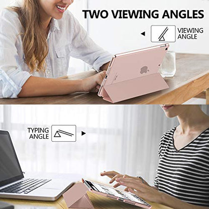 MoKo iPad 10.2 Case, Model P840034628371, Rose Gold