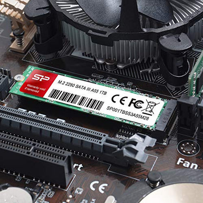SP Silicon Power 1TB FBA-SU001TBSS3A55M28AB Solid State Drive M.2 SATA B+M Key