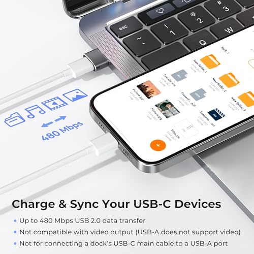 Basesailor USB-C Adapter, USB-A Male to Type-C Female, Model: USB-CF-AM