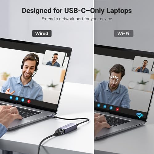 UGREEN USB 3.0 Type-C to RJ45 Ethernet Adapter CM199 1Gbps Ethernet Plug