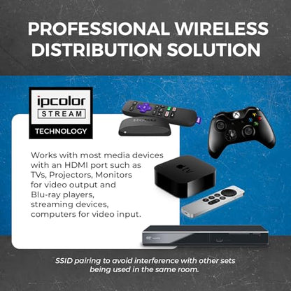 OREI 4L x 2W x 7H WUHD3-66M-K 4K HDMI Wireless Video Extender