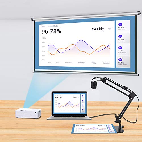 THUSTAND Document Camera XZC200 1080p USB 2.0 Adjustable Compact Overhead