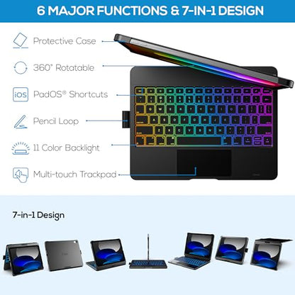 Typecase 10.9-inch 10th Gen & 11-inch 11th Gen Keyboard Case KB201T-100
