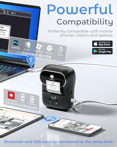 Phomemo 2" M110 203dpi Portable Thermal Label Maker