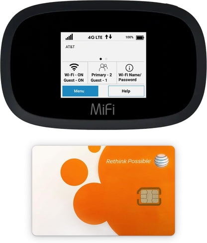 EVDO-LINK MiFi 8000 Portable WiFi Hotspot, Dual-Band, 802.11ac, 1 Gbps Data Transfer Rate, Global 4G LTE Mobile Device