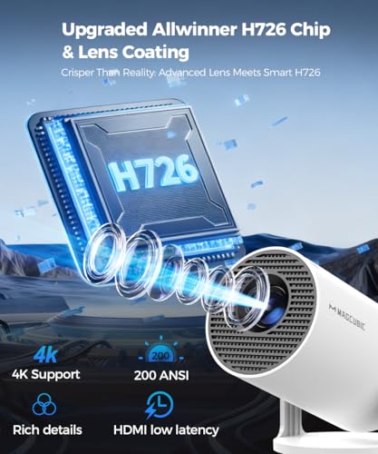 Magcubic HY300 1280 x 720 8000 Lumens LCD Portable Projector