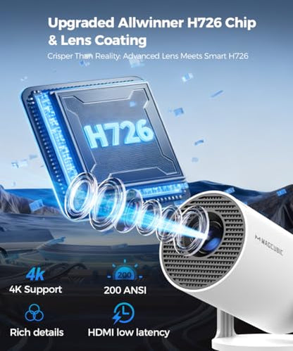 Magcubic HY300 1280 x 720 8000 Lumens LCD Portable Projector